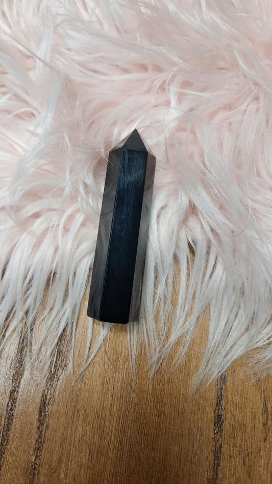 Zwarte Obsidiaan Toren – Bescherming, Aarding & Innerlijke Kracht