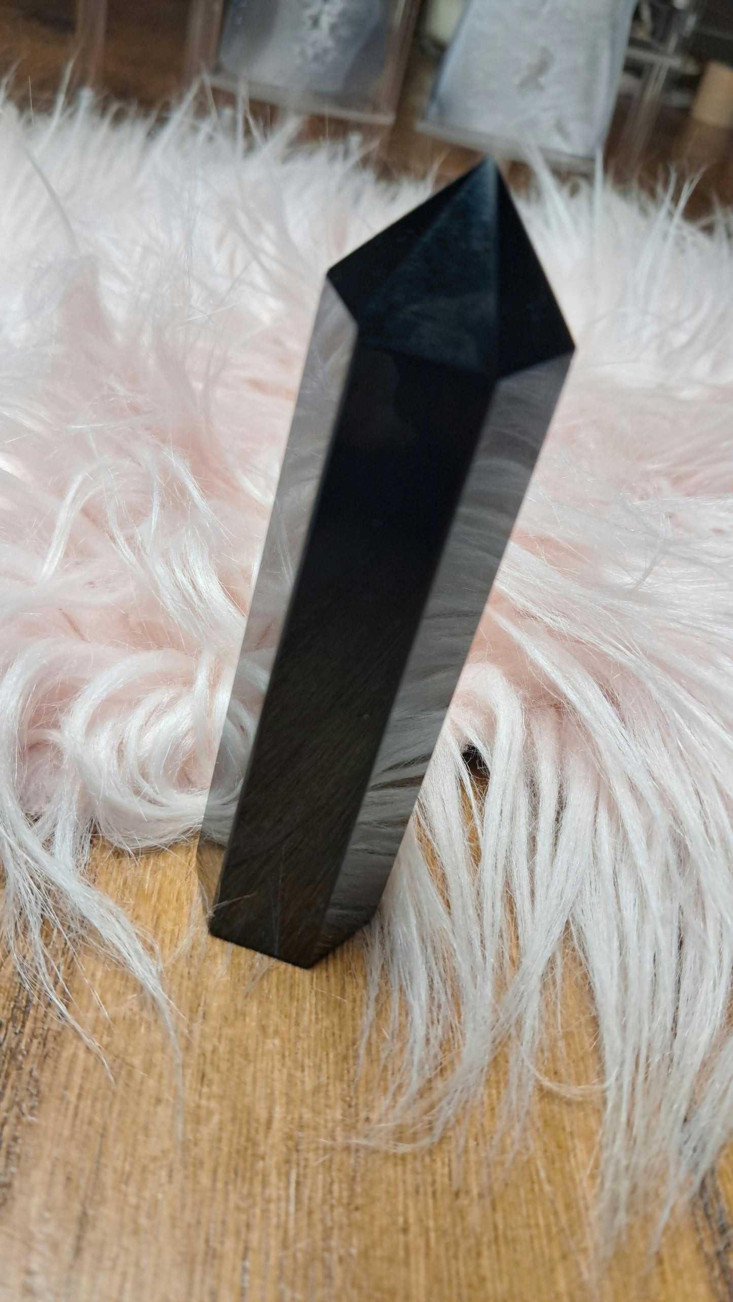 Zwarte Obsidiaan Toren – Bescherming, Aarding & Innerlijke Kracht