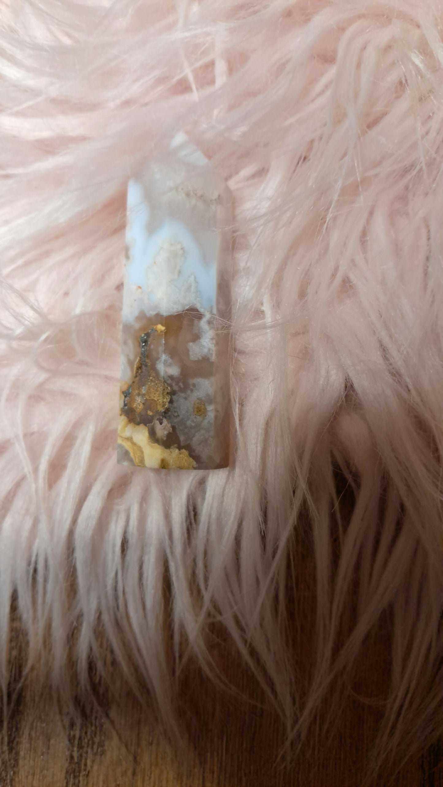 Kersenbloesem Agaat Toren – Zachtheid, Groei & Emotionele Rust